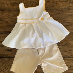 Daisy embellished shorts